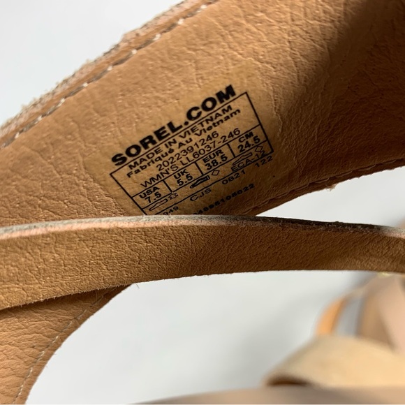 Sorel Women’s Ella II Sandal Size 7.5 - Picture 7 of 12